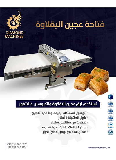 فتاحة عجين البقلاوة